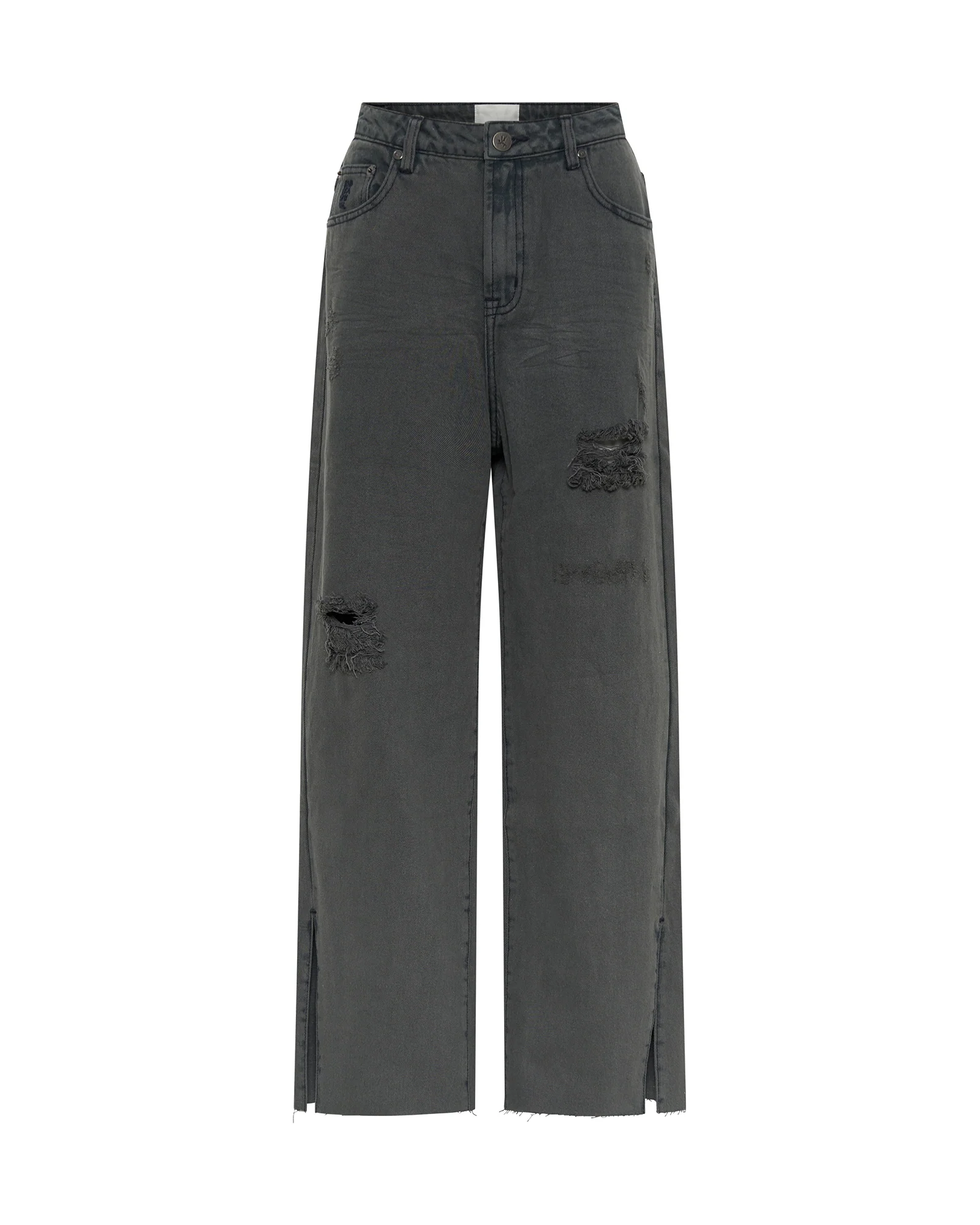 Billie Low Slung Straight Leg Mid Waist Denim Jeans - Storme - Image 6