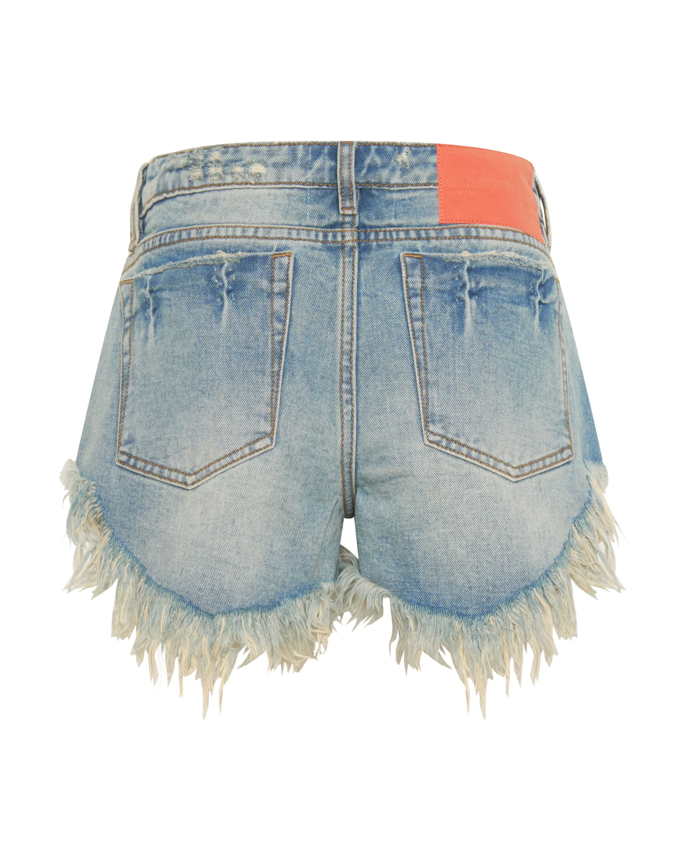 SUNBLEACH BLUE BONITA LOW WAIST DENIM SHORT - Image 6