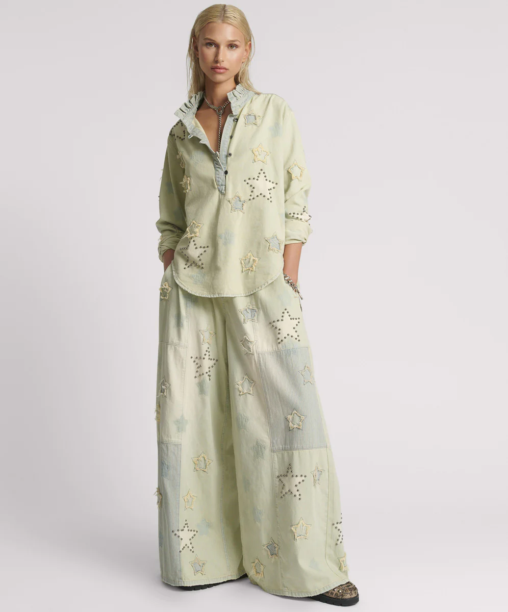 SUNDAE STAR DENIM CRYSLER SHIRT - Image 4