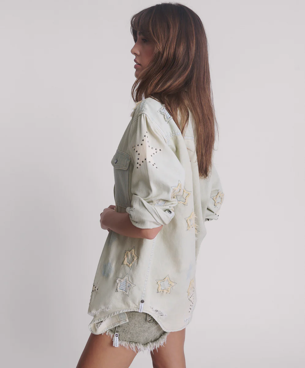 Everyday Denim Shirt - Sundae Star - Image 2