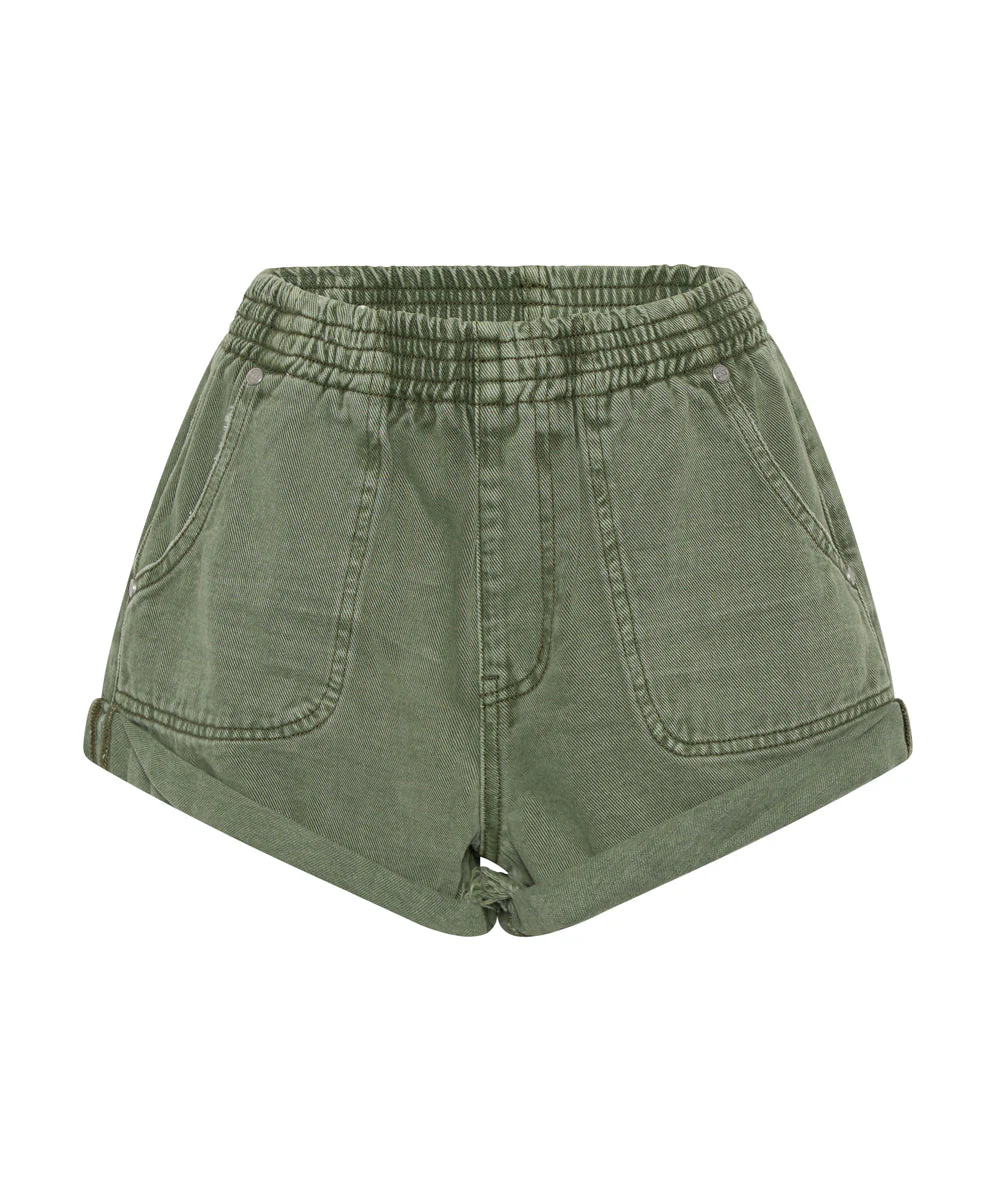 SUPER KHAKI HUNTERS MID LENGTH RELAXED SHORT - Image 6