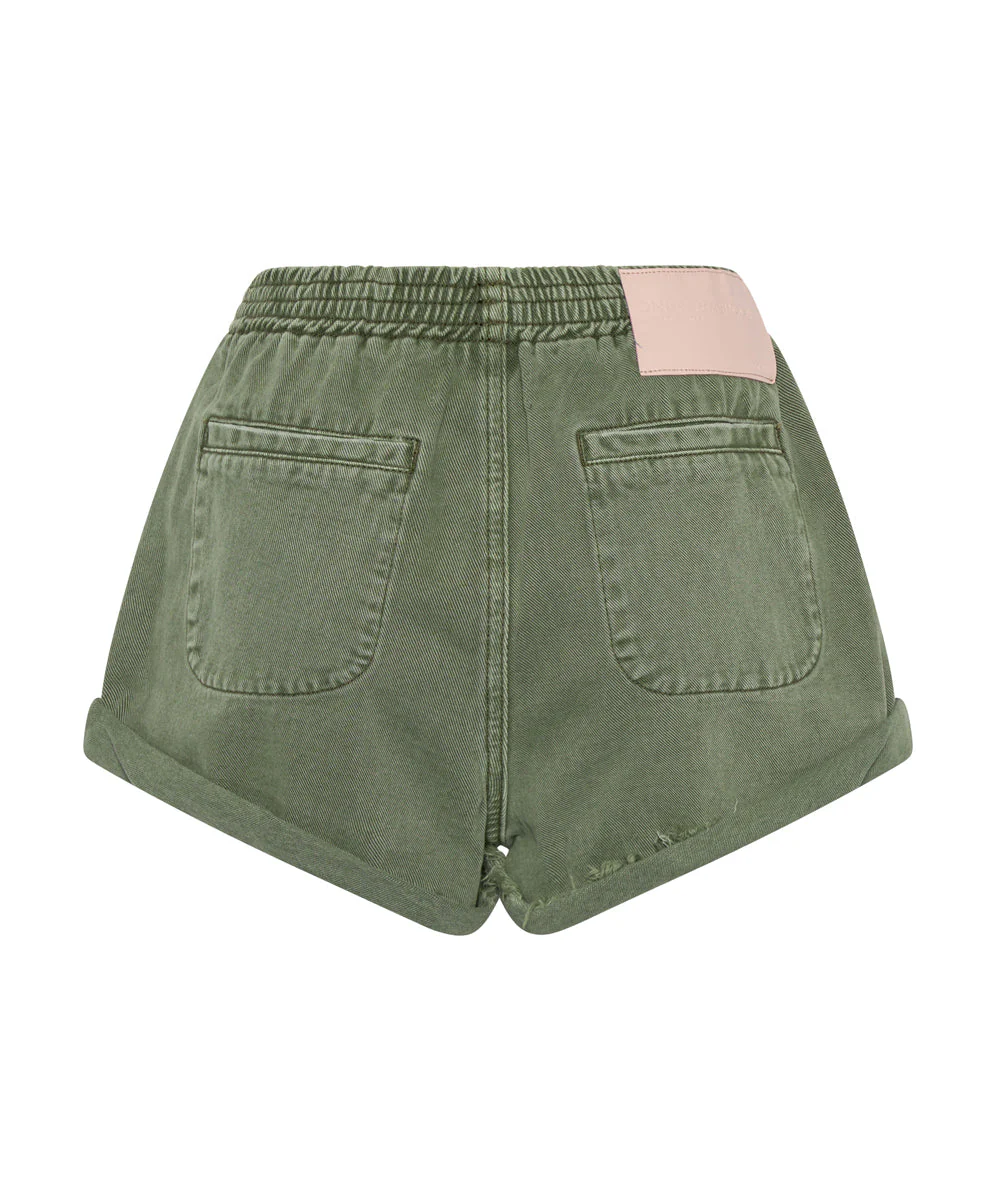 SUPER KHAKI HUNTERS MID LENGTH RELAXED SHORT - Image 7