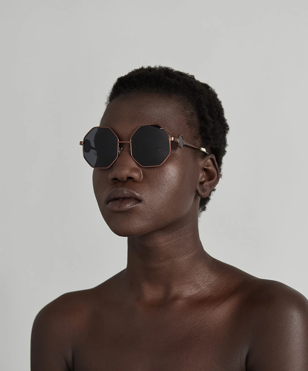 Superhero Sunglasses - Brushed Metal - Image 2