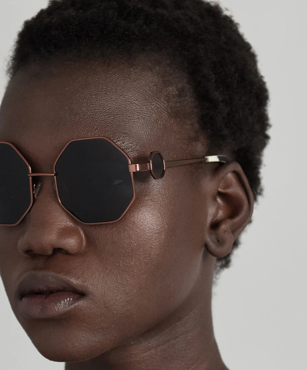 Superhero Sunglasses - Brushed Metal - Image 3