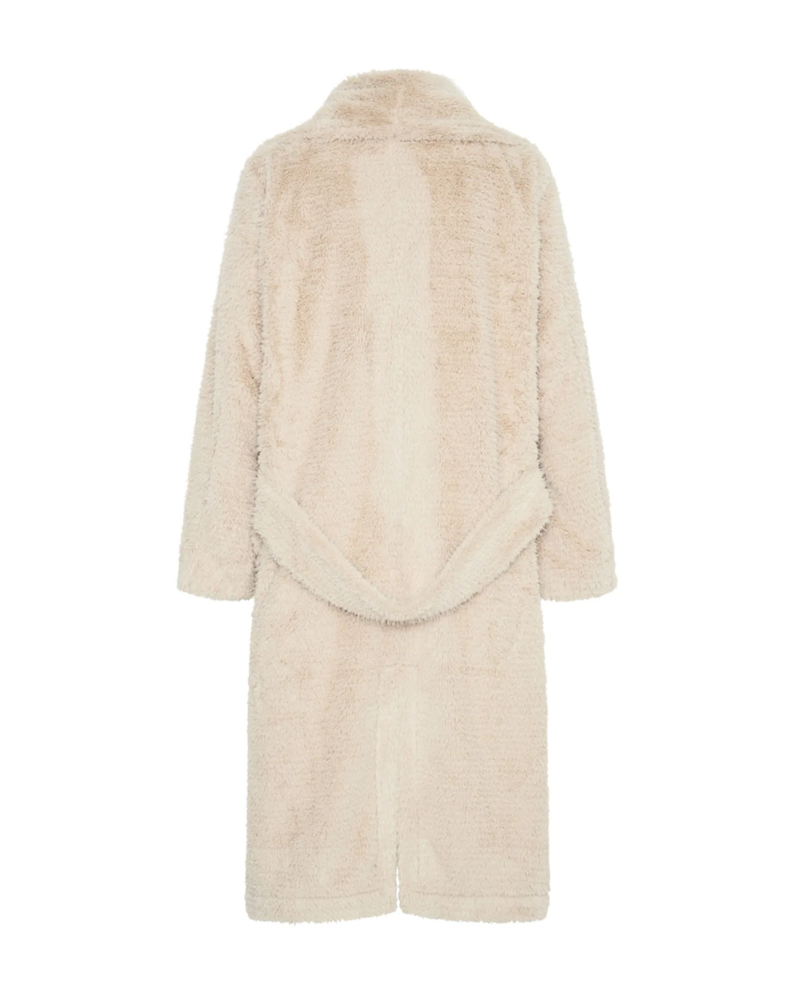 The Wonderland Faux Fur Coat - Cream - Image 7