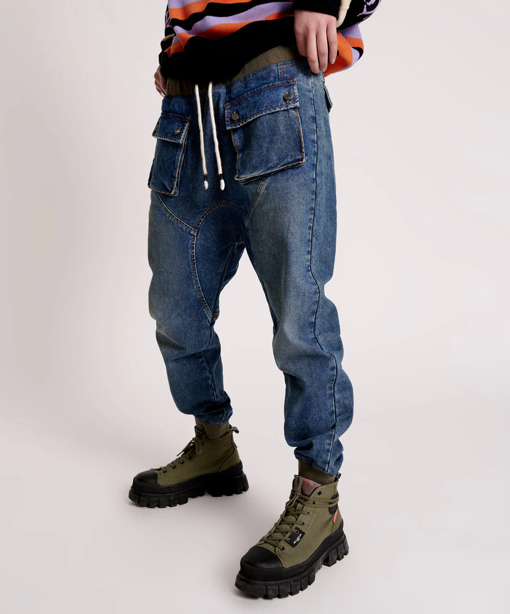 USED BLUE CADET JEANS - Image 3