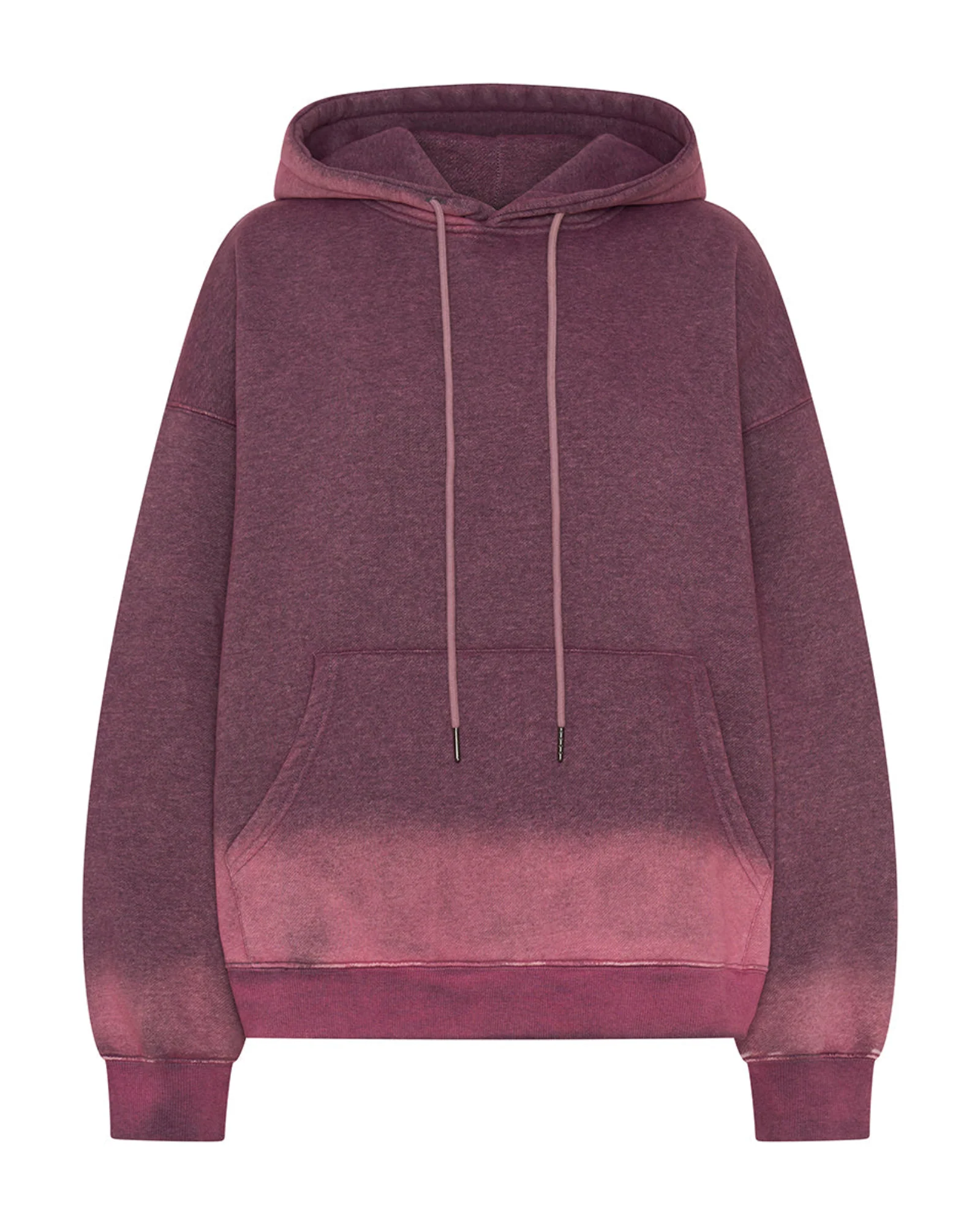 Smiley Batwing Hoody - Pink - Image 12