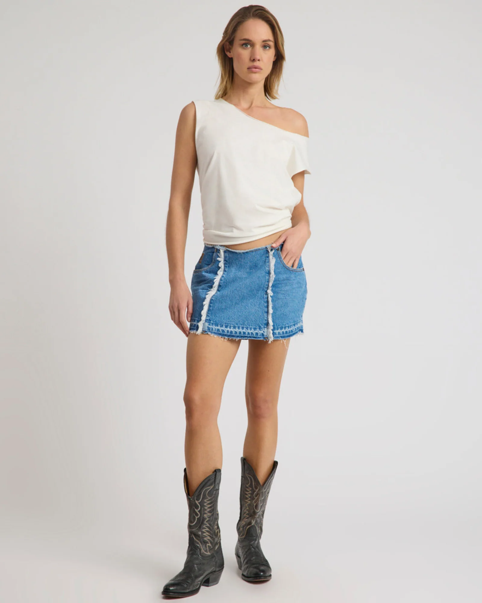 Vintage Tank Top - White - Image 8
