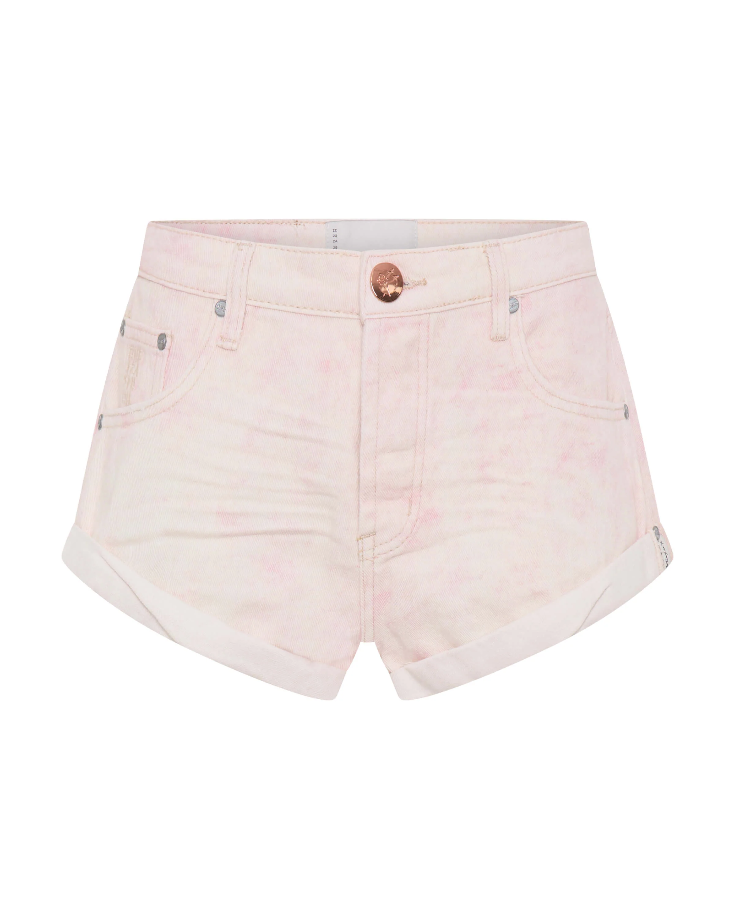 Bandits Low Waist Denim Shorts - Young Love Pink - Image 8